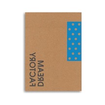 Düz Mavi Kraft Defter 124-Pembe