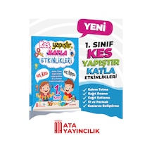 1. Sınıf Kes Yapıştır Katla Etkinlikleri