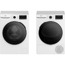 Beko KMX 1000 Kurutma Makinesi - CMX 10120 Çamaşır Makinesi 2'li Set