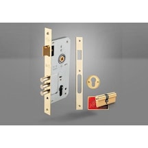 Kale 2000 152-3mr 45 Mm 3 Milli Silindirli Gömme Kapı Kilidi Bily