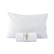 Tek Kişilik Ranforce Pamuk Kumaş Lastikli Çarşaf Seti Beyaz