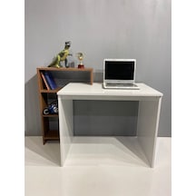 Bicabin Bicabin Casablanca Raflı Çalışma Masası (Barok/Beyaz)