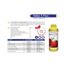 Mebor-5 Priva 1 Litre - 4-15-0 + 2 B + 5 Zn 1 Lt