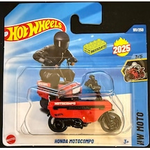 Hot Wheels Tekli Arabalar Honda Mottocompo Hyw43 Moto Çok Renkli