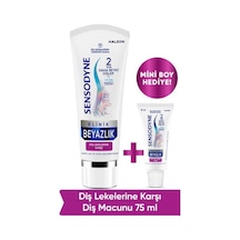Sensodyne Klinik Beyazlık Diş Lekelerine Karşı Diş Macunu 75 ML + 15 ML