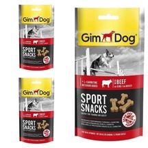 Gimdog Sportsnacks Sığır Etli Tahılsız Köpek Ödül Tableti 3 x 60 G
