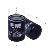 Fil Filtre ZP 34 Isuzu 1132400481 - 1132401230 Yağ Filtresi