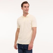 Lumberjack Ct953 Erkek Sarı Klasik Yaka Polo Tişört Sarı