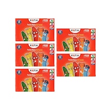 Fatih 12 Renk Karton Kutulu Pastel Boya 5 Adet Çok Renkli