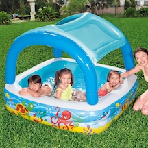 Bestway Uv Korumalı Çocuk Havuzu 147 x 147 x 122 CM Çok Renkli