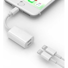 Teknogreen Tku-111 Apple Uyumlu iPhone Şarj Çoklayıcı Y Kablo