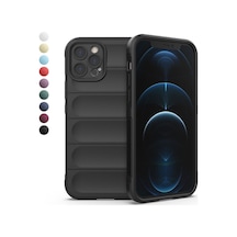 iPhone Uyumlu 12 Pro Kılıf Optimum Lens Çerçeveli Silikon Kapak iPhone Uyumlu 12 Pro Kılıf Optimum Lens Çerçeveli Silikon Kapak