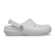 Crocs Classic Lined Clog Unisex Terlik 203591-1ft Atmosphere Beyaz