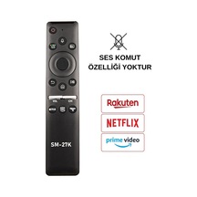 Ses Komutsuz Samsung Uyumlu Netflıx-prıme Vıdeo Tuşlu Lcd Led Tv Kumanda- Rm-g2100 V1-bn59-01312b