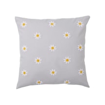 Ikea Nattslända Yastık Kılıfı 50 X 50 Cm Gri - Beyaz - Sarı Çok Renkli