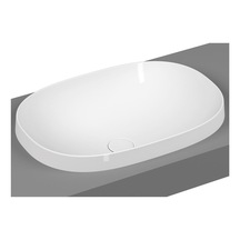 VitrA Frame Tezgah Üstü Oval Lavabo 56 cm Beyaz 5652B403-0016
