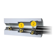 Mertsan Torna Delik Kateri SDUCR 10 10x125 Mm Takım Ölçüsü, 93 Derece, Dcmt 07 Kesici Uç Kullanır