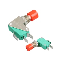 Ic-176e / Ds-438 Micro Switch Kırmızı Butonlu Ø12mm-179369
