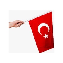 Vt226 Bez Türk Bayrağı Sopalı 30x45cm 10 Lu Paket Diğer