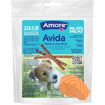 Amore Avida Salmon Dog Sticks Balıklı Köpek Ödül Çubukları 12'li