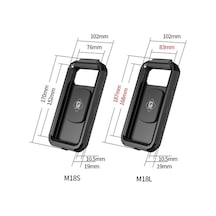 Ebitda Kewig M18s-a1 Motosiklet Bisiklet Gidonu Kablosuz Şarj Su Geçirmez Kutu Tutucu Çok Renkli Çok Renkli