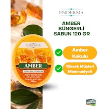 Amber Süngerli Sabun 120gr