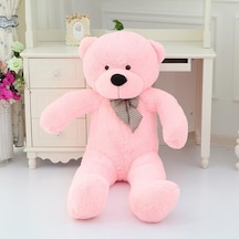 Rengarenk Papyonlu Peluş Ayıcık - 90 CM