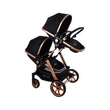 Mamma Twin Gold Travel Sistem İkiz Bebek Arabası