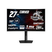 Dexim 27'' 180hz 1ms Hdmı+dp Freesync Adaptive Sync Full Hd Curved Fast Va Gaming Monitör - Dmt007