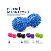 Robeve Dikenli Masaj Topu Ayak Boyun Vücut El Duyu Masaj Topu Nokta Masaj Aleti Taşınabilir Masaj Topu