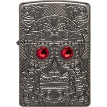 Zippo Çakmak 49300-083349 Crystal Skull Design Zippo Çakmak 49300-083349 Crystal Skull Design