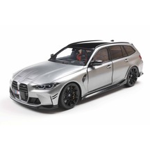1:18 Ölçek Solido 2024 Bmw M3 G81 Competition M Xdrive Touring Diecast Metal Minyatür Model Araba 25cm