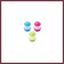 Storeşahin Plastik Kedi Ve Köpek Yıkama Fırçası 11 Cm Shn0720