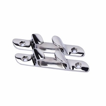 Tekne Kurt Ağzı. Düz Model. Paslanmaz. Çift. 20x120mm