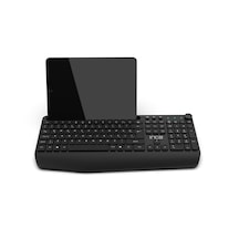 Ibk-272qu Kablosuz Q Ofis Klavye Çoklu Bağlantı Bluetooth 5.0 + 2.4ghz 114 Tuş Tablet Standlı