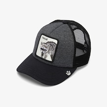 Goorin Bros 201-2053 Racacoonie Erkek Gri Şapka Düz 201-2053 Gri