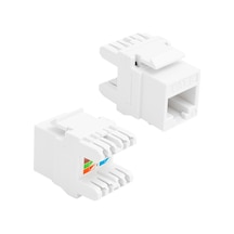 Rj 45 Cat6 Şase 180 Derece Keystone Jack