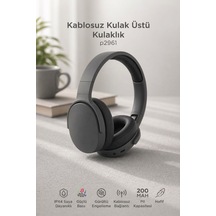 Bluetooth Kulaklık Kulak Üstü Kablosuz Kulaklık P2961