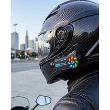 Bluetooth Kask Kamerası 3000mah Batarya Uczzzbt68kameralıintercom-3