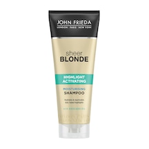 John Frieda Sheer Blonde Sarı Saçlara Özel Cansız Ve Solmuş Işıltılar İçin Renk Canlandırıcı Şampuan 250 ML