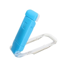 Vkemall Usb Çift Katlı Göz Koruyucu Kitap Işığı - Taşınabilir简约 Okuma Lambası Mavi Diğer