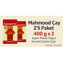 Mahmood Çay Super Pekoe Yoğun Aromalı Seylan 2 x 400 G