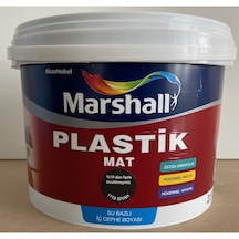 Marshall Plastik Mat 2,5 Lt Siyah - Hazır Renk