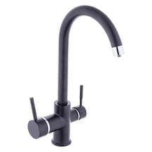 Lpd Arıtmalı Mutfak Evi Ye Lavabo Bataryası Siyah