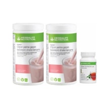 2 Adet Beyaz Çikolata Ahududu Aromalı Shake+50gr Klasik Aromalı Çay