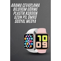 Yeni Model Akıllı Saat Dokunmatik Ekran Unisex Amoled Ekran 44 Mm