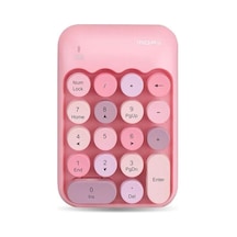 Kablosuz Retro Numpad 18 Tuşlu Numerik Muhasebe Ofis Klavyesi