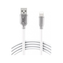 Konfulon - 277 - S48 Lightning Kablo Apple iPhone Uyumlu 1m 3a - Glblseme - - Beyaz