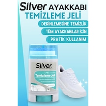 Silver Spor Ayakkabı Temizleme Jeli Deri Ve Sneaker Leke Çıkarıcı Yenile Renksiz