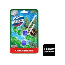 5 Adet Domestos Wc Blok Yoğun Parfümlü Çam Ormanı 2x50 G